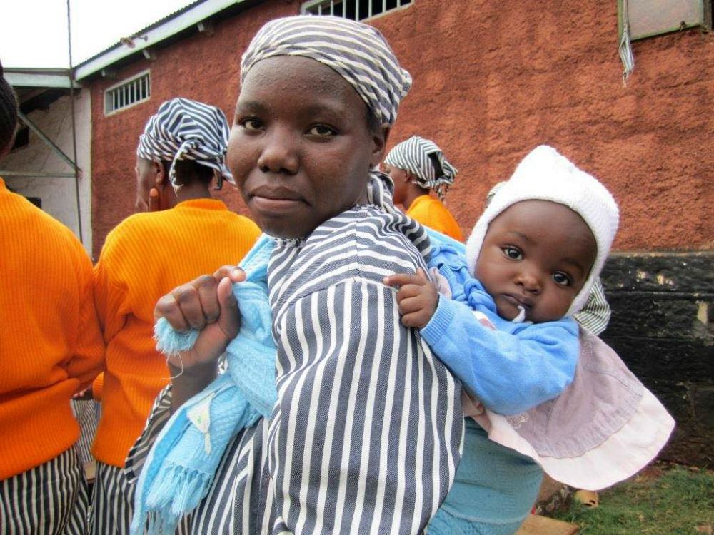 click to see larger image women prisoners in african prisons