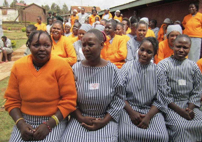 click to see larger image women prisoners in african prisons