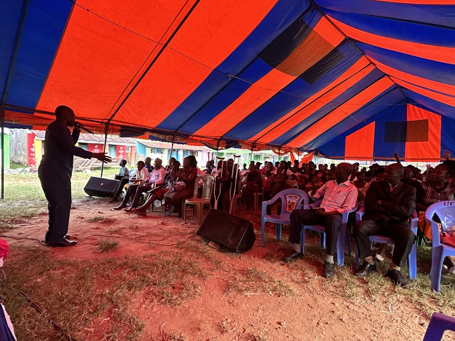 preaching under the tent