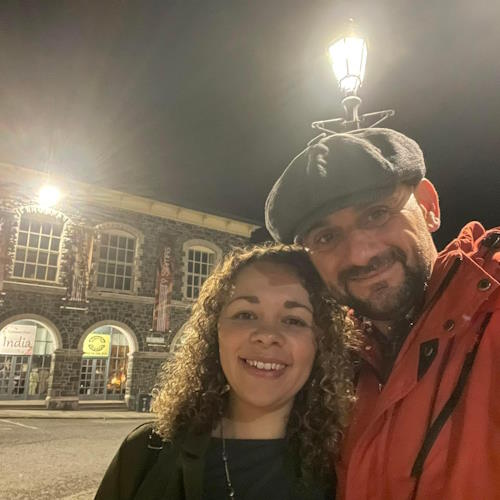 steve and lisa photographed in wales, united kingdom