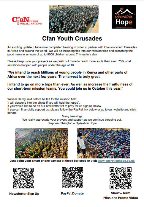cfan youth crusades