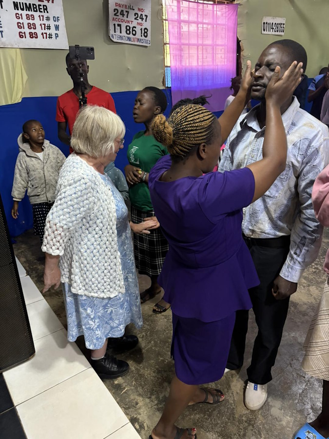 click to see larger image encouraging start to revival meetings - kenya - june 2025