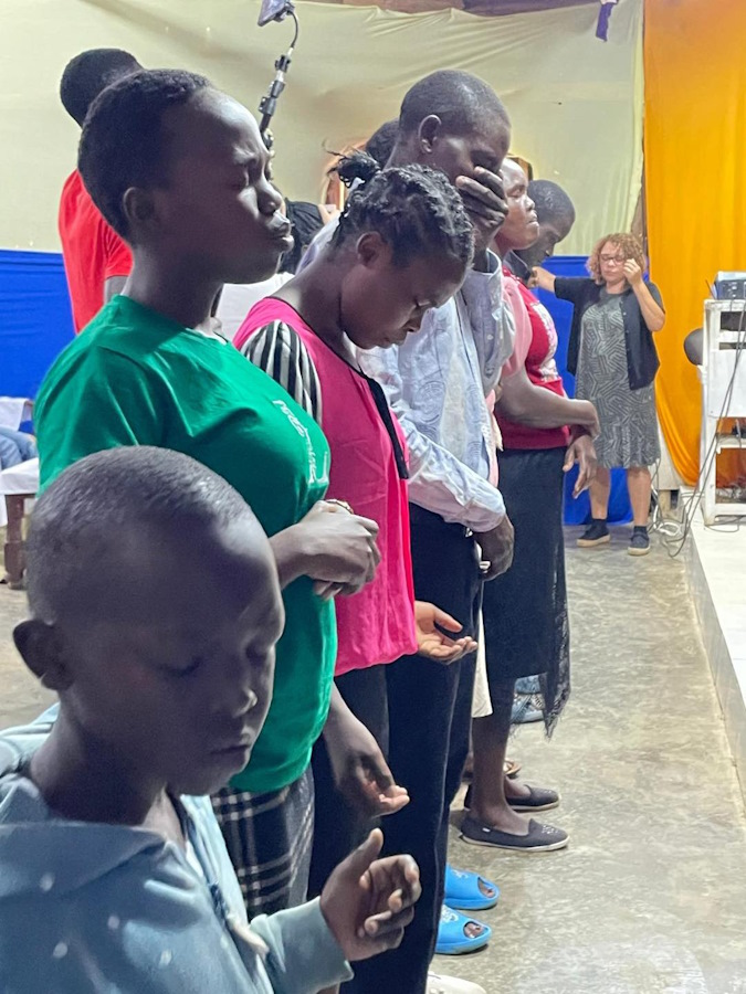 click to see larger image encouraging start to revival meetings - kenya - june 2025