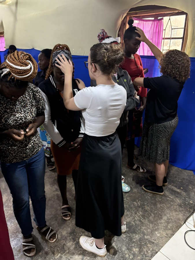 click to see larger image encouraging start to revival meetings - kenya - june 2025