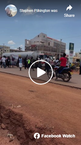 funeral procession in busia