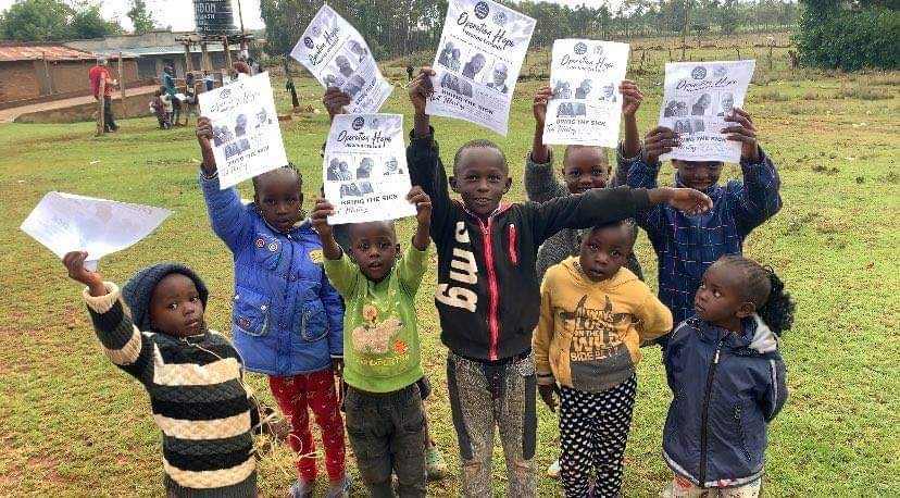 operation hope - helping publicise the gospel tent mission - july 2021