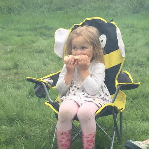 at the bbq