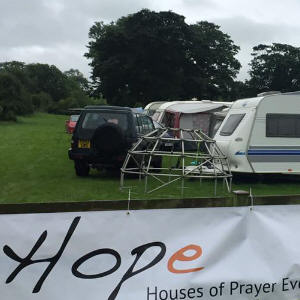 campsite starting to take shape