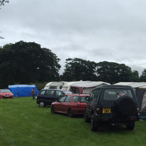 volunteers arriving at brough
