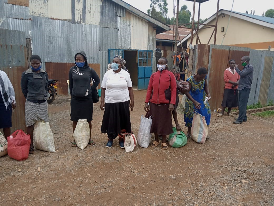 operation hope - africa appeal - july 2020 - feeding in Kakamega