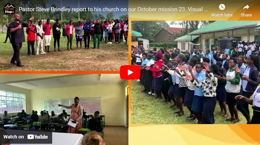 stephen brindley speaking at his church