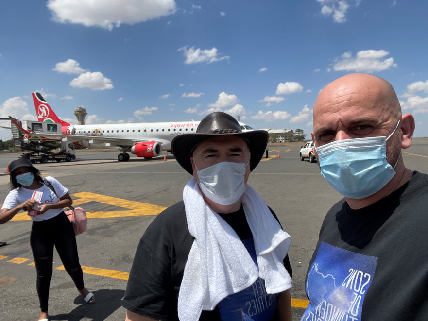 steve and alex in kenya nov 2021