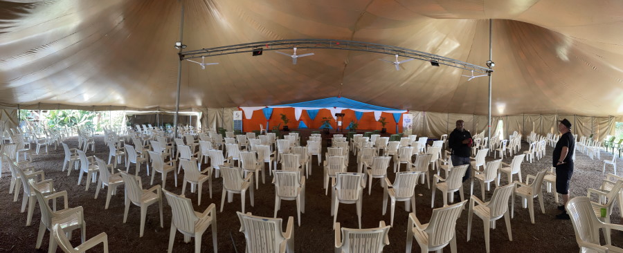 the new tent for kenya tent mission