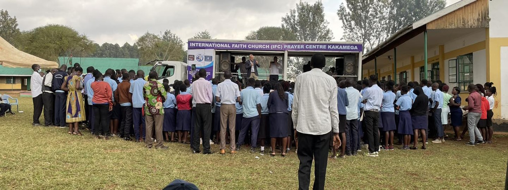 click to see larger images young people receive jesus, mission feb 2023