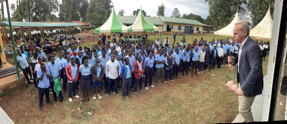 click to see larger images young people receive jesus, mission feb 2023